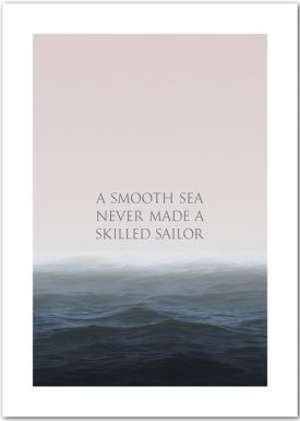 A smooth sea | Poster