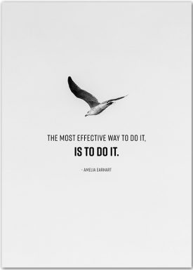 Do it | Amelia Earhart | Poster